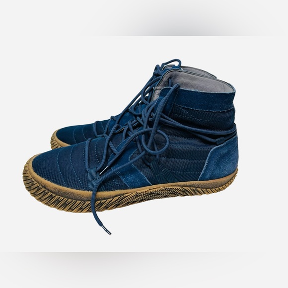 Hybrid Green Label Men's Revolution 2.0 High Top Navy Sneakers Size 12 - Picture 6 of 13